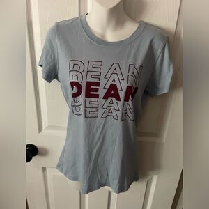 🆕 Women’s Dean College Short Sleeve Tee Shirt Size S